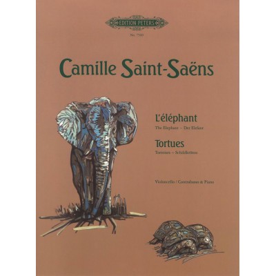 SAINT-SAENS CAMILLE - THE ELEPHANT / TORTOISES - DOUBLE BASS AND PIANO