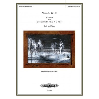  Borodin Alexander Porfiryevich - Nocturne - Cello And Piano