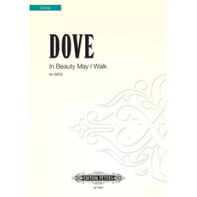  Dove Jonathan - In Beauty May I Walk - Mixed Choir (par 10 Minimum)