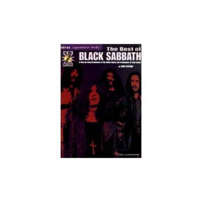 BLACK SABBATH - BLACK SABBATH - BEST OF + CD - GUITARE TAB