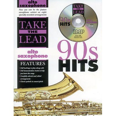 FABER MUSIC TAKE THE LEAD - 90S HITS + CD - SAXOPHONE AND PIANO 