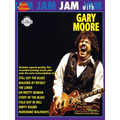 FABER MUSIC MOORE GARY - JAM WITH + AUDIO - GUITAR TAB