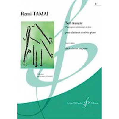 TAMAI R. - SUR MESURE - PIECES POUR COMMENCER EN DUO VOL.1 - 1 (ou 2) CLARINETTE ET PIANO