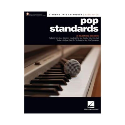 POP STANDARDS - SINGER'S JAZZ ANTHOLOGY - VOIX HAUTE