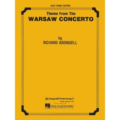  Addinsell Richard - Warsaw Concerto Theme  - Pvg