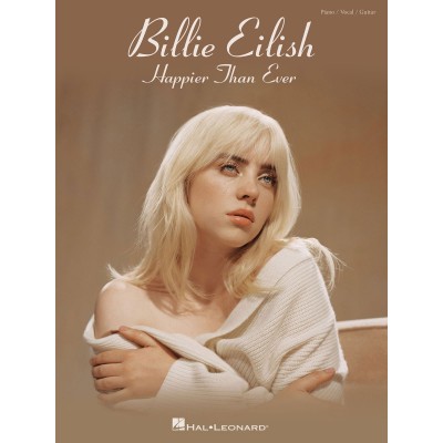 HAL LEONARD Billie Eilish - Happier Than Ever - English version