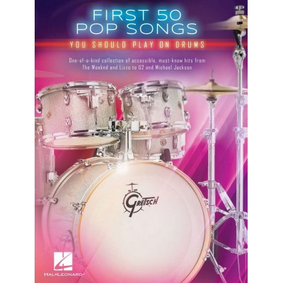 HAL LEONARD First 50 Pop Songs - Drums