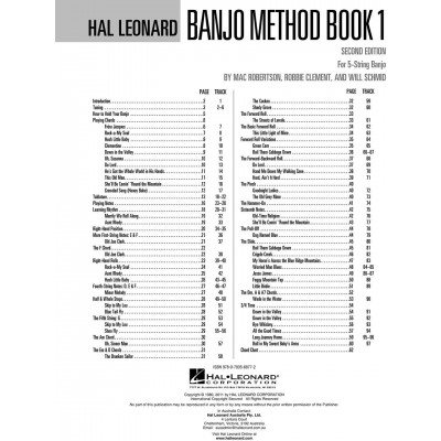 Hal Leonard Banjo Method Vol. 1 5-String Banjo - English version