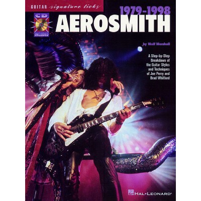 AEROSMITH - SIGNATURE LICKS + CD - 1979-1998 - GUITARE TAB