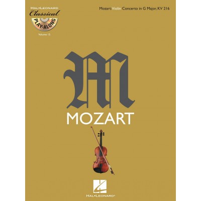 MOZART W. A. - VIOLIN CONCERTO IN G MAJOR K 216 + CD