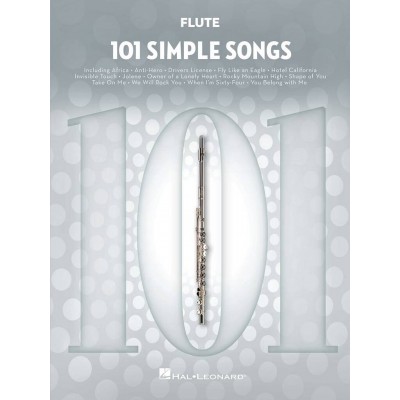 HAL LEONARD 101 Simple Songs - Flute