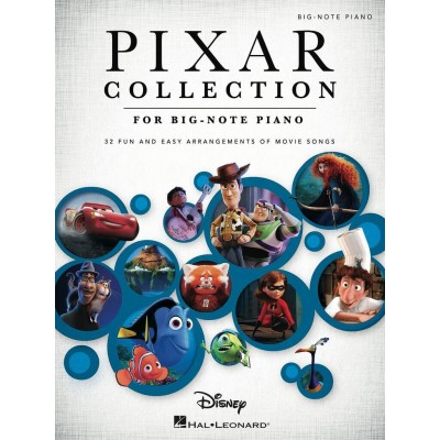 Pixar Collection for Big Note Piano