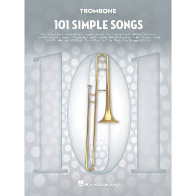 HAL LEONARD 101 Simple Songs - Trombone