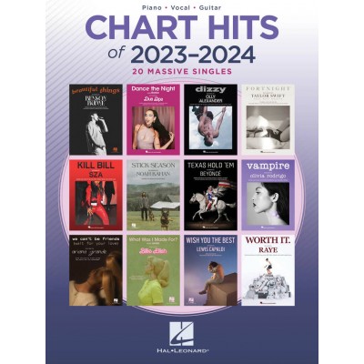 HAL LEONARD CHART HITS OF 2023 - 2024 (PVG)