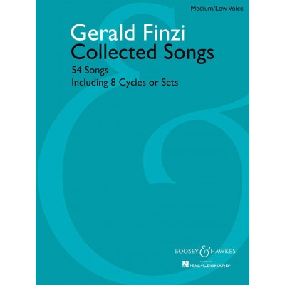  Finzi Gerald - Collected Songs - Medium/low Voice And Piano