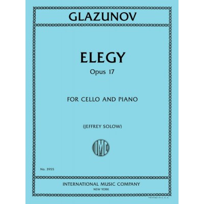 Elegy, Opus 17