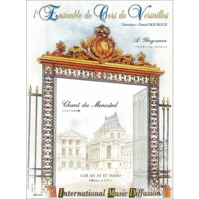 IMD ARPEGES GLAZOUNOV A. - CHANT DU MENESTREL - COR ET PIANO 