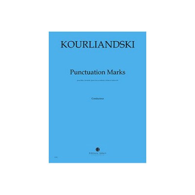 JOBERT KOURLIANDSKI DMITRI - PUNCTUATION MARKS - QUINTETTE