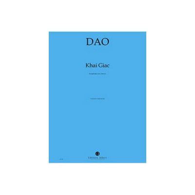  Dao - Khai Giac - Choeur Et Orchestre