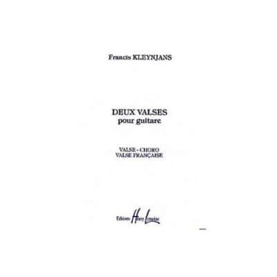  Kleynjans Francis - Valses (2) - Guitare