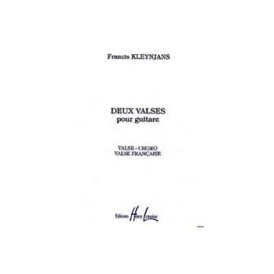 KLEYNJANS FRANCIS - VALSES (2) - GUITARE