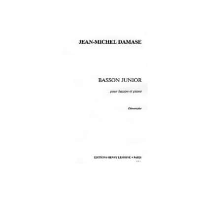  Damase Jean-michel - Basson Junior - Basson, Piano