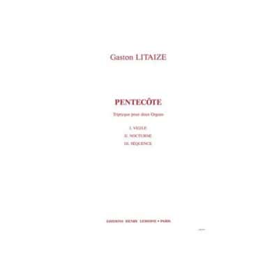 LITAIZE G. - PENTECOTE - 2 ORGUES