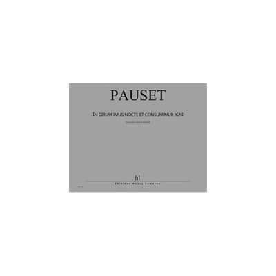  Pauset Brice - In Girum Imus Nocte Et Consumimur Igni - Haute-contre, Ensemble