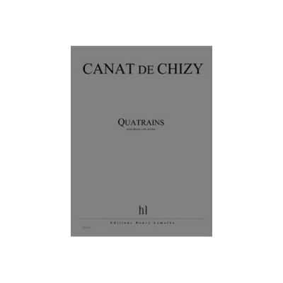  Canat De Chizy E. - Quatrains - 12 Voix Mixtes