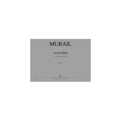 MURAIL TRISTAN - ALLEGORIES - 6 INSTRUMENTS, DISPOSITIF DE SYNTHESE