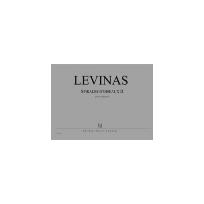  Levinas M. - Spirales D'oiseaux - 3 Euphoniums