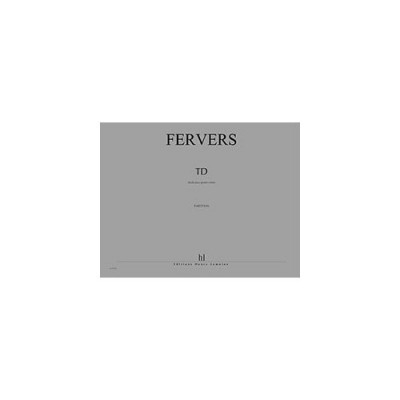 JOBERT Fervers - TD - Grosse Caisse Solo