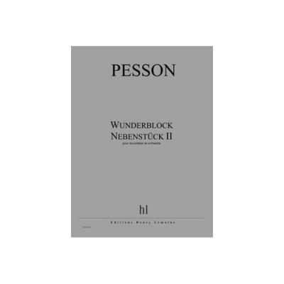  Pesson Gerard - Wunderblock (nebenstuck Ii) - Accordeon, Orchestre