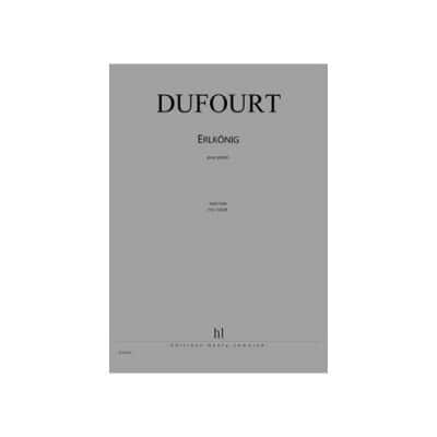  Dufourt Hugues - Erlkonig - Piano