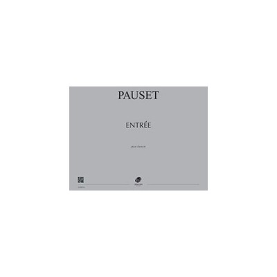 PAUSET BRICE - ENTREE - CLAVECIN