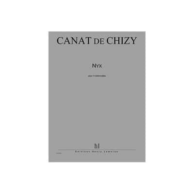 CANAT DE CHIZY E. - NYX - 3 VIOLONCELLES