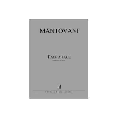 LEMOINE MANTOVANI - FACE À FACE PO+PIES - 4 CLARINETTES