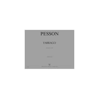 PESSON GERARD - QUATUOR A CORDES N°3 FARRAGO - CONDUCTEUR + MATERIEL