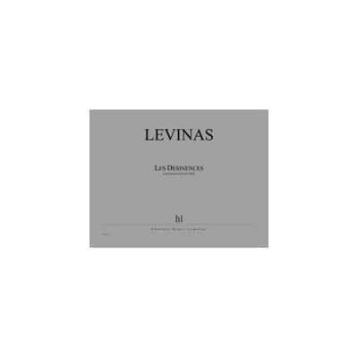 LEVINAS MICHAEL - LES DESINENCES - PIANO ET CLAVIERS MIDI