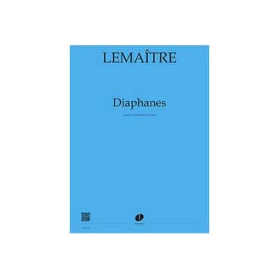  Lemaitre Dominique - Diaphanes - 8 Clarinettes (sib) Et Piano