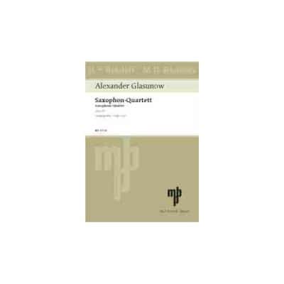  Glazunow A. - Saxophone Quartet Bb Op.109