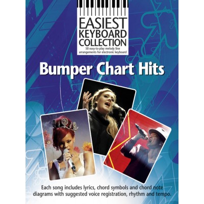 Easiest Keyboard Collection: Bumper Chart HIts - English version
