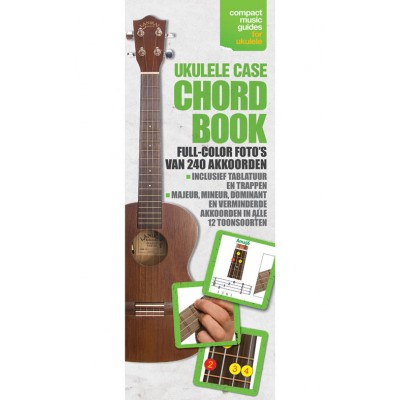 Ukulele Case Chord Book - Dutch version