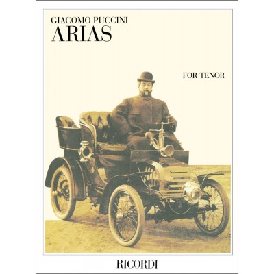 PUCCINI G. - ARIAS FOR TENOR - CHANT ET PIANO