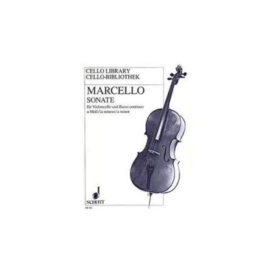  Marcello Benedetto - Sonata No. 3 A Minor - Cello And Basso Continuo ; Cello Ad Lib.