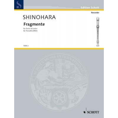 SHINOHARA MAKOTO - FRAGMENTS - TENOR RECORDER