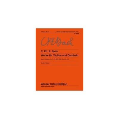  Bach C.p.e. - Sonatas Wq 71-74 - Violon Et Clavecin (piano)