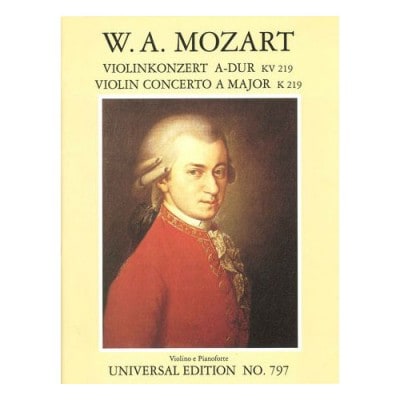  Mozart W.a. - Konzert No.5 A Maj Kv 219 - Violin And Piano