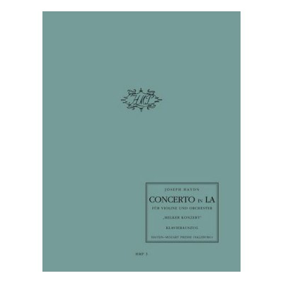 UNIVERSAL EDITION HAYDN J. - CONCERTO IN LA : "MELKER KONZERT" - VIOLON & PIANO