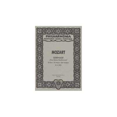 MOZART WOLFGANG - PETITE MUSIQUE DE NUIT KV 525